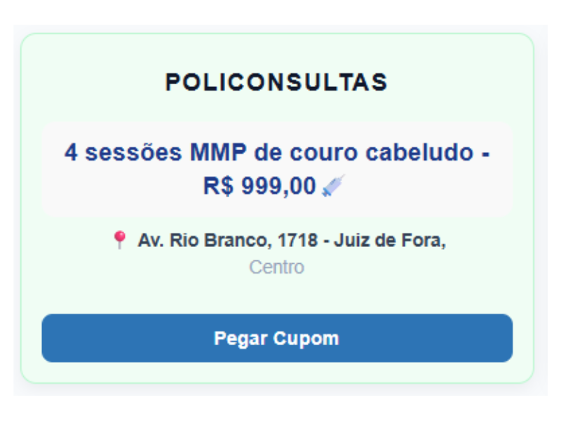 Cards de Cupons Ativos